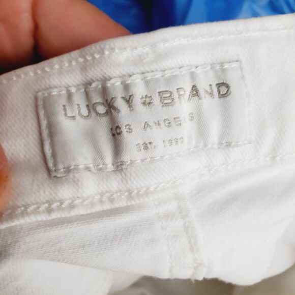 Lucky Brand Mid Rise Crop Ava Jeans Size 2/26 - Picture 7 of 11